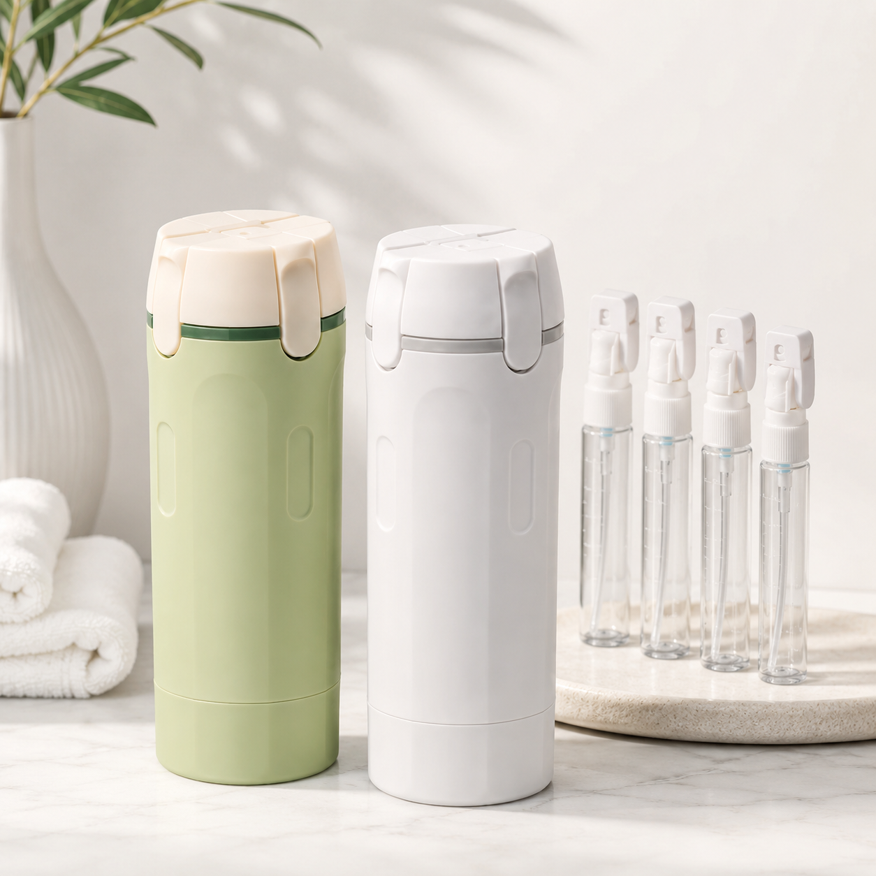 VOYA™ 4-in-1 Travel Dispenser